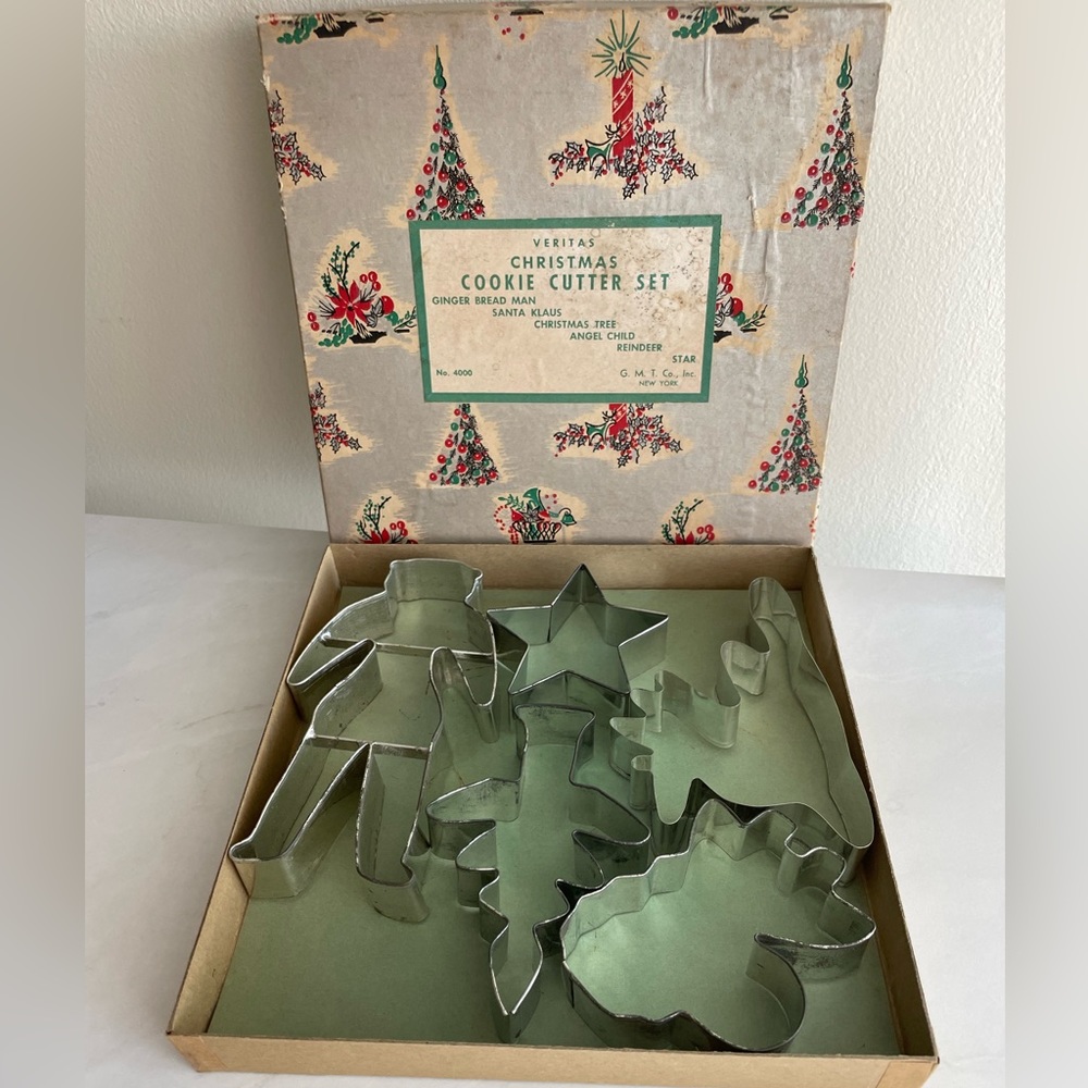 Vintage Christmas Cookie Cutters - Veritas Stainless Steel Cookie Cutters